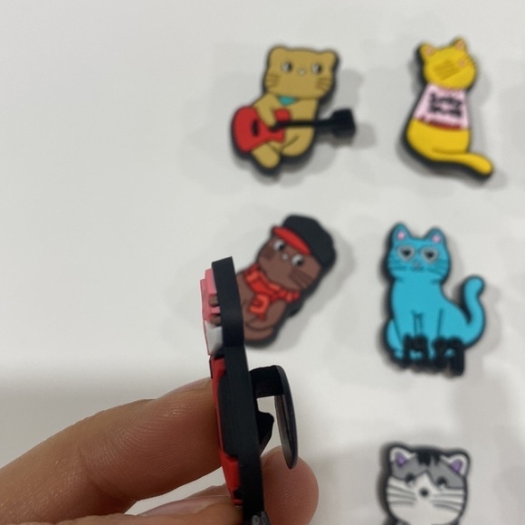 Taylor Swift 9 Pcs Crocs Shoe Charms Cat Cartoon Shoes Charms For Clogs Sandals - Picture 9 of 15